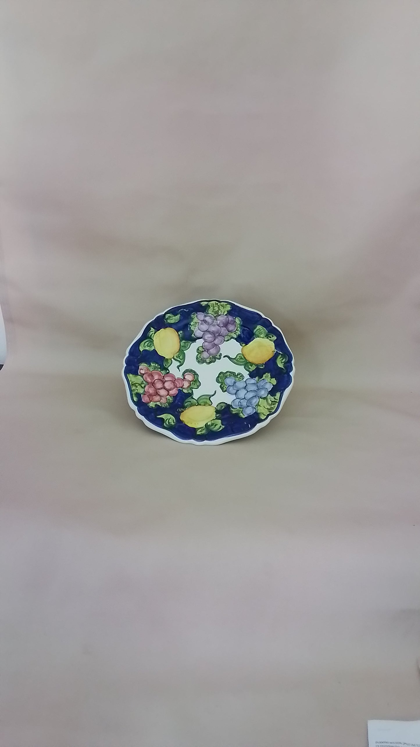 Hand Crafted 31cm Decor Plate