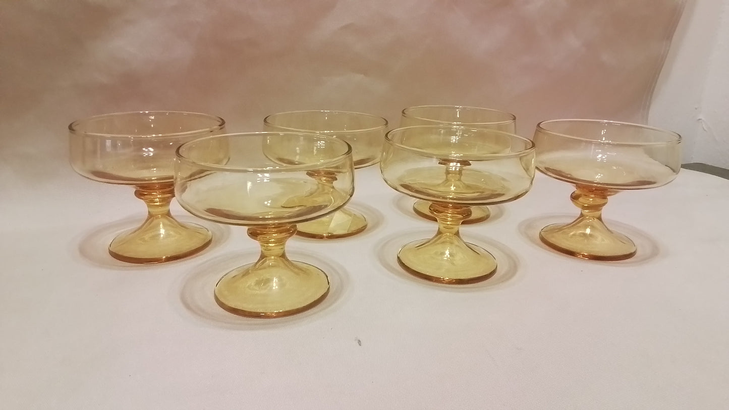 Set of 6 Dessert Glasses