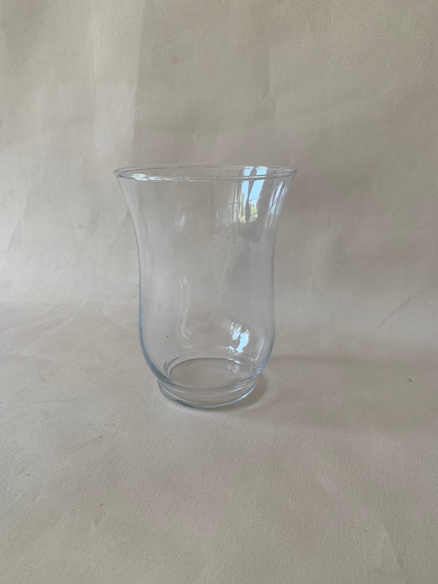 Glass Flower Vases / Candle Holders 15cm