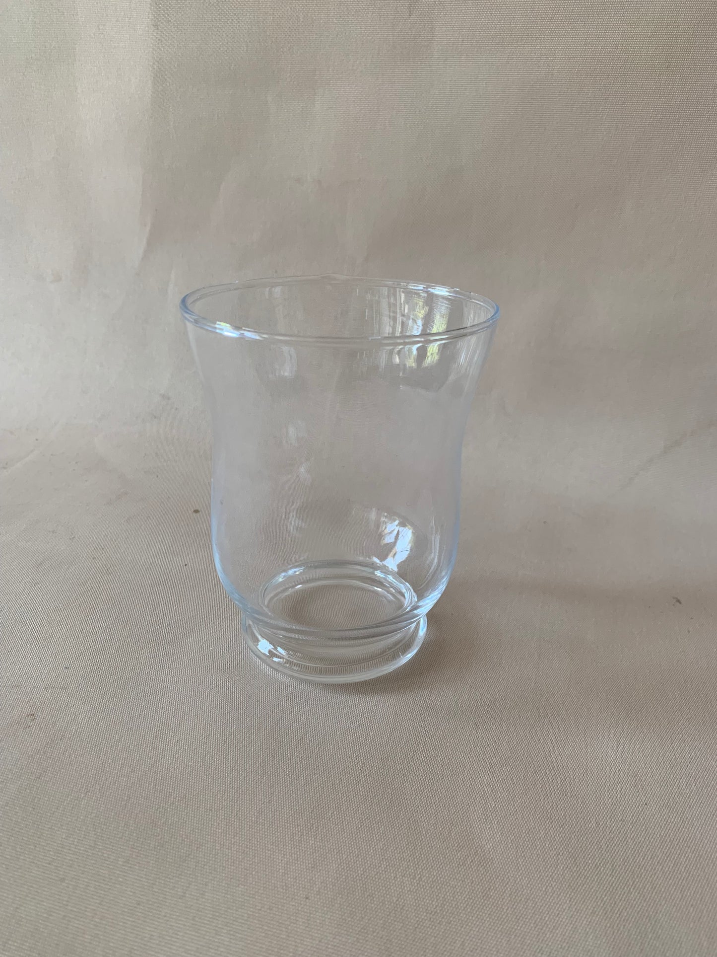 Glass Flower Vases / Candle Holders 11cm