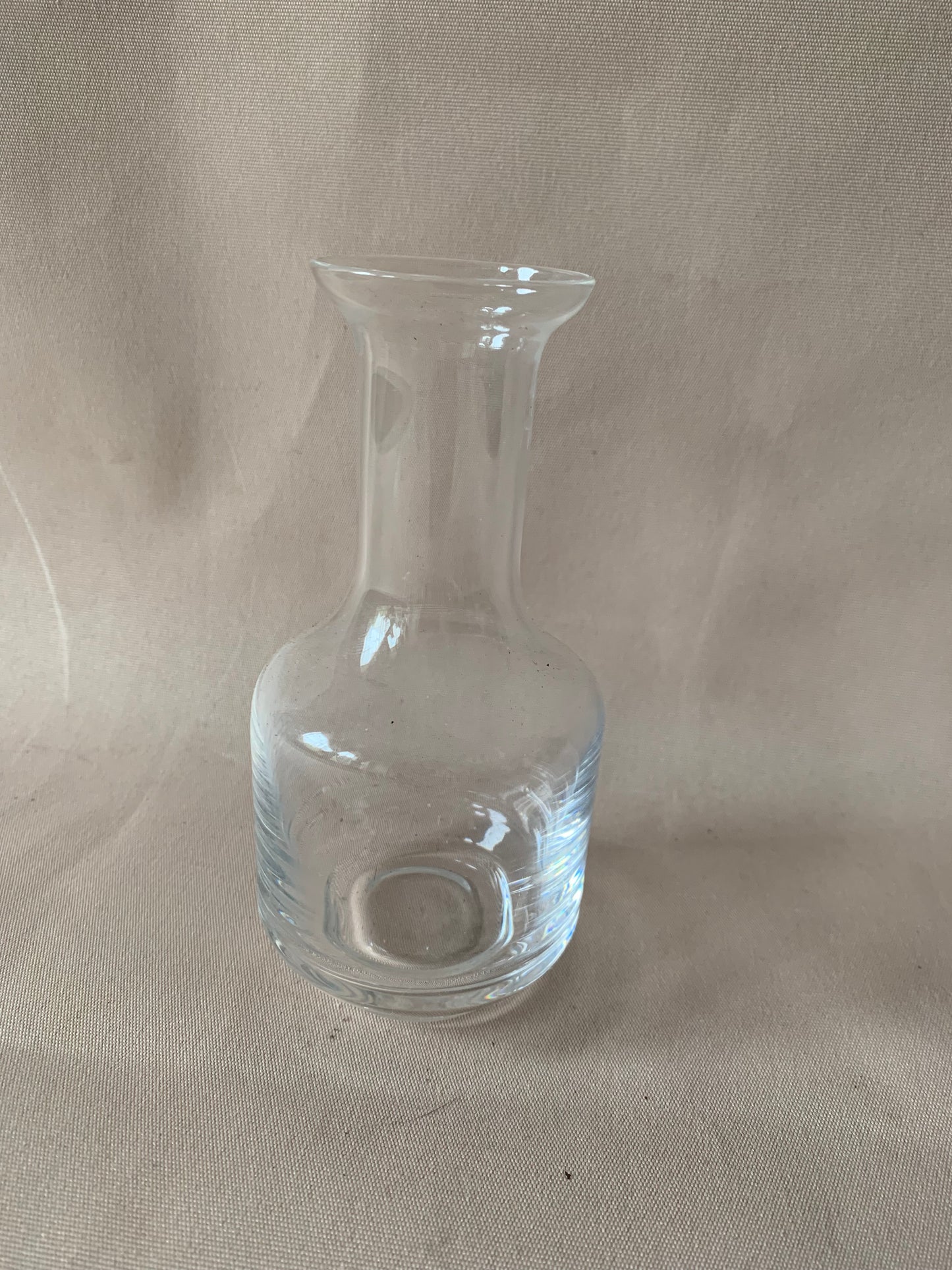 Clear Glass Vase / Carafe 13.5cm