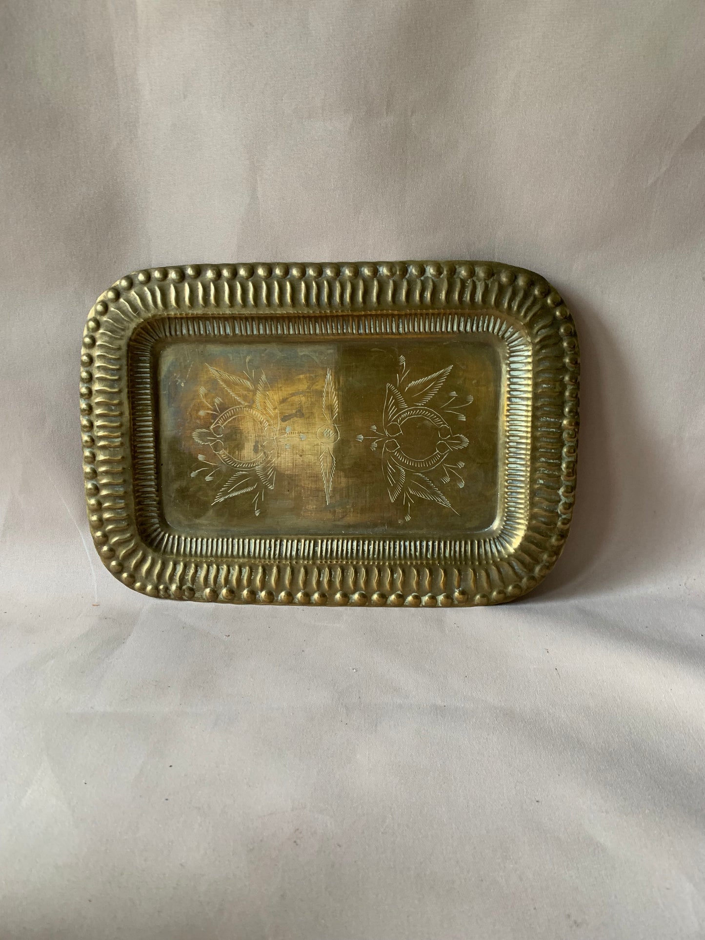Vintage Brass Tray