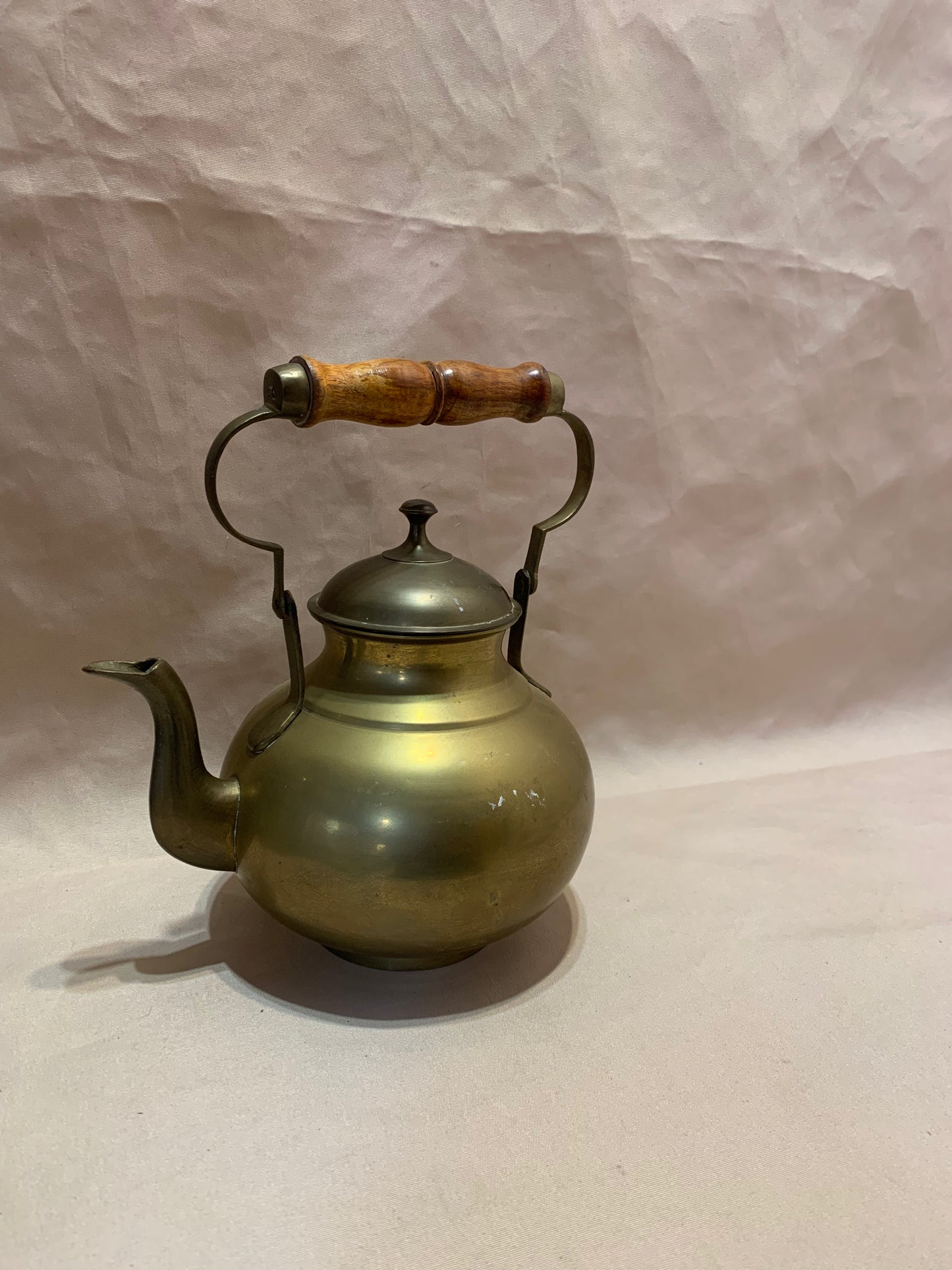 Vintage Brass Decor Kettle 3lt