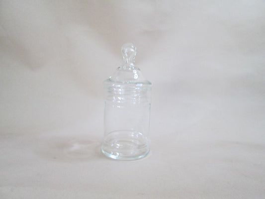 250ml Glass Cotton Ball Storage Jar / Container