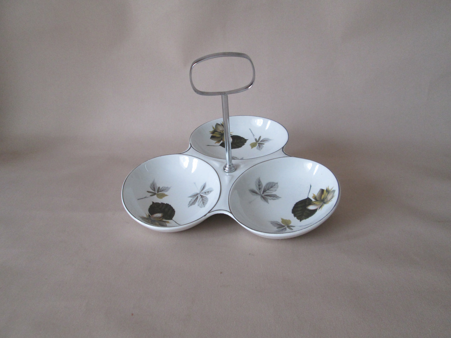 Vintage Midwinter Staffordshire Snack Serving Dish