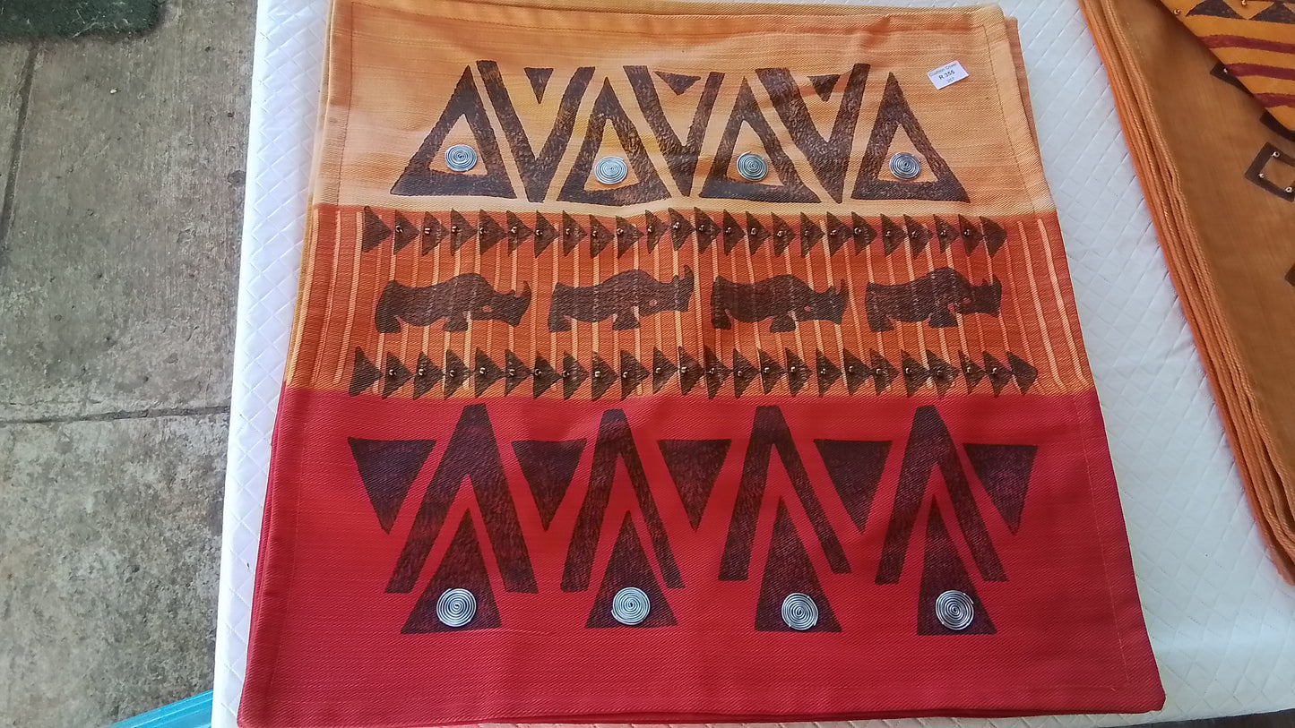 HandPainted 100% Cotton Scatter Cushion Covers(Ethnic Art)