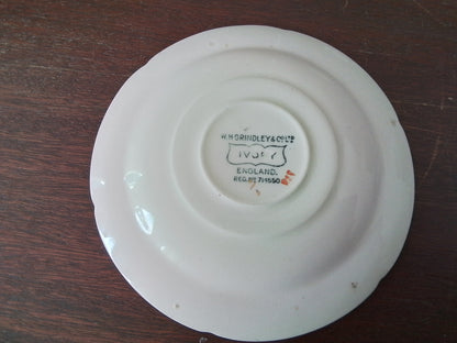 W.H Grindley & Co Ivory 15cm Plate