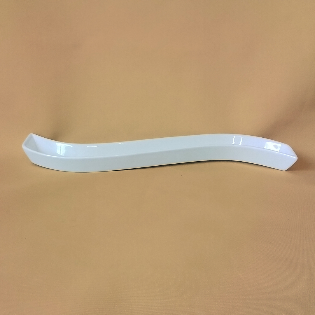 Ceramic Basic White Snack Server