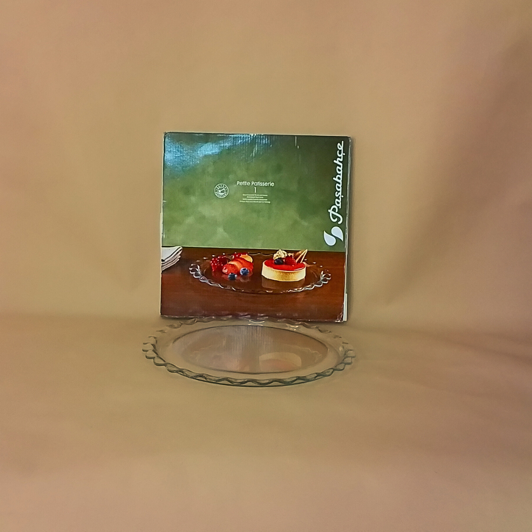 Pasabahce Petite Patisserie - Round Platter - New