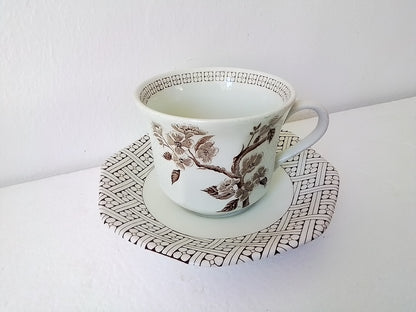 Set of 3 Royal Staffordshire Cups and Saucers