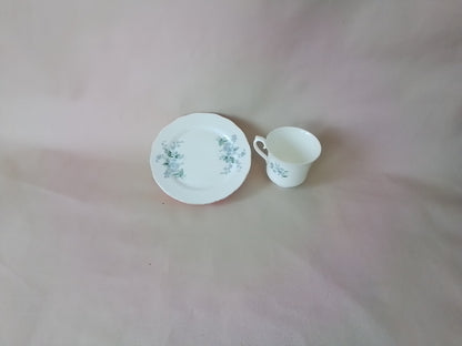 Queen Anne Tea Cup & Cake Plates