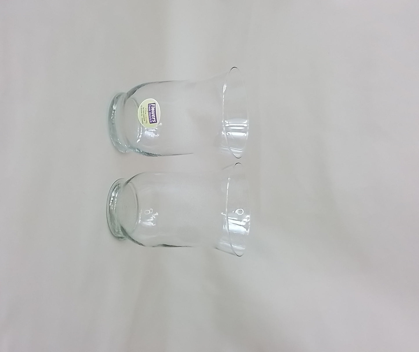 Glass Vases / Candle Holders 20cm