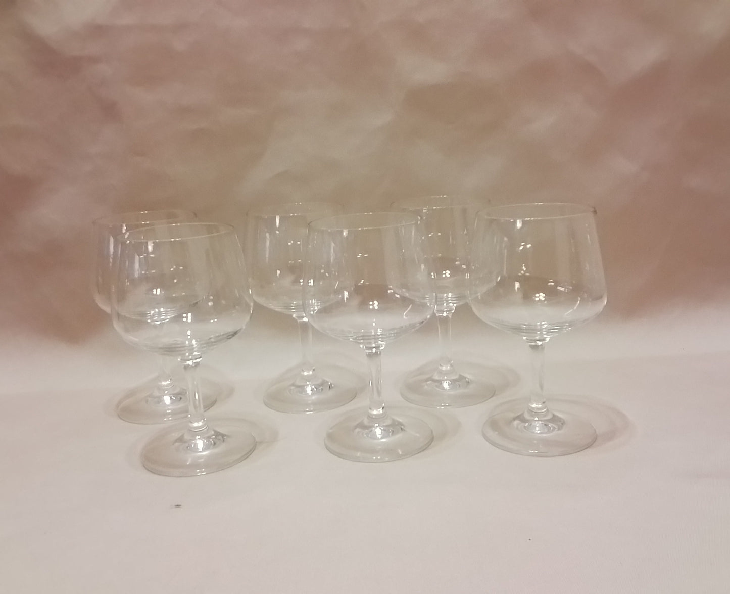 Set of 6 Crystal Dessert Glasses