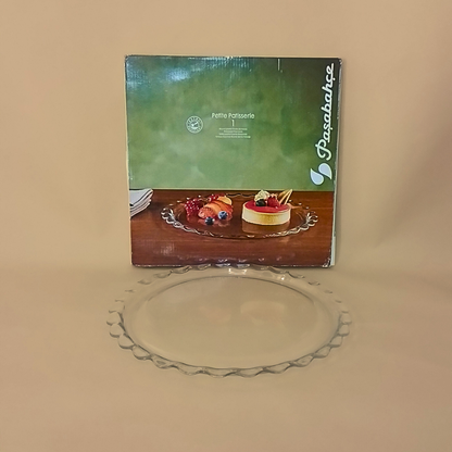 Pasabahce Petite Patisserie - Round Platter - New