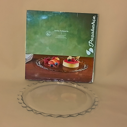 Pasabahce Petite Patisserie - Round Platter - New