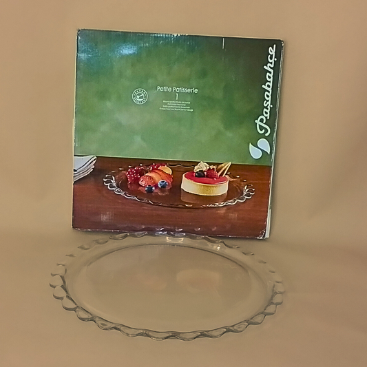 Pasabahce Petite Patisserie - Round Platter - New
