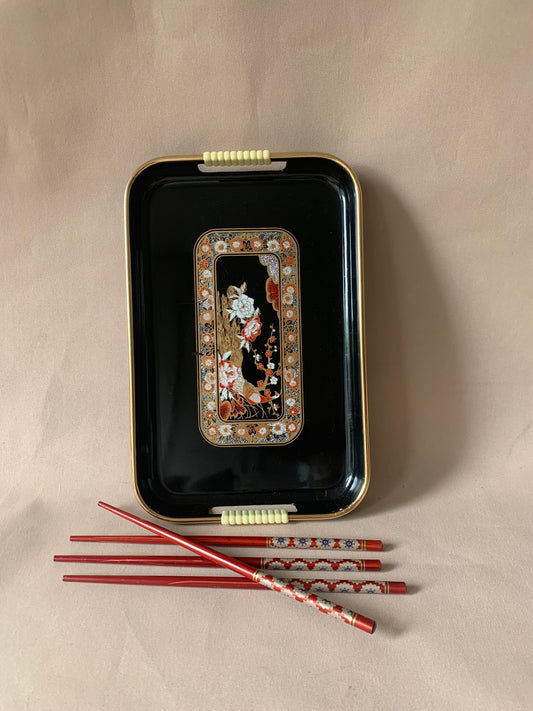 Chinese Sushi Tray with ChopSticks
