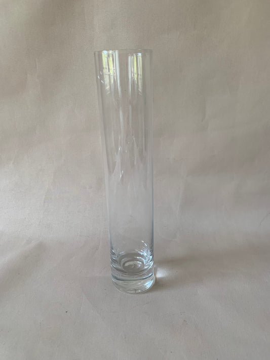 Glass Cylinder Vase 30cm