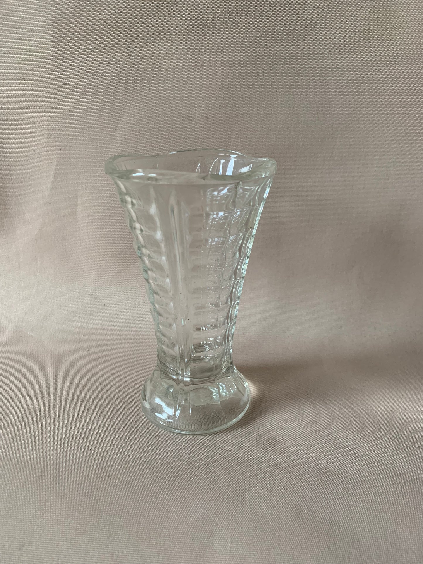 Cut Glass Vase 12cm
