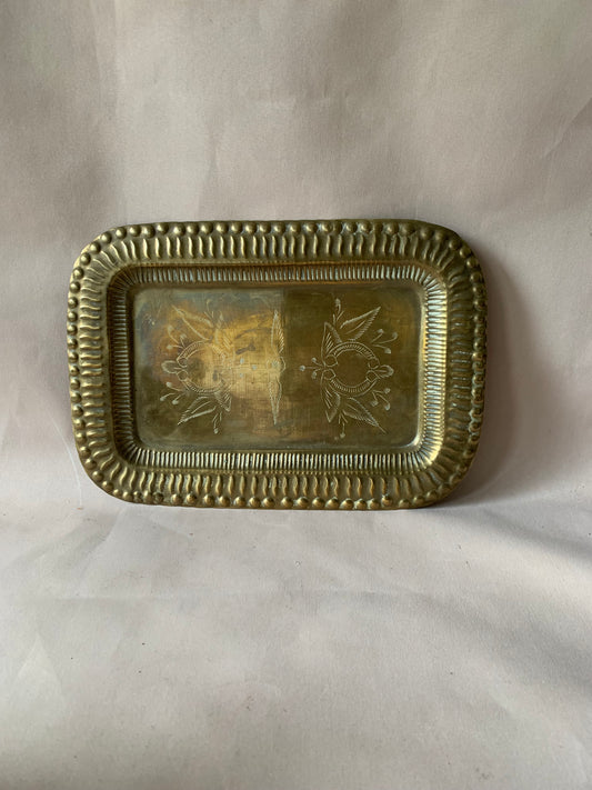 Vintage Brass Tray