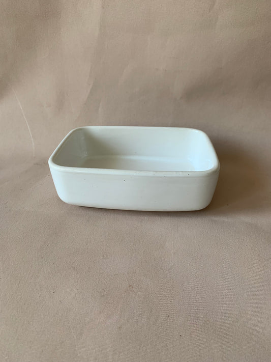 White Ceramic Dish