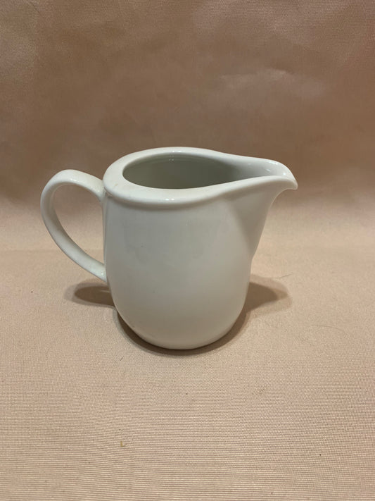 White Continental Milk Jug 250ml