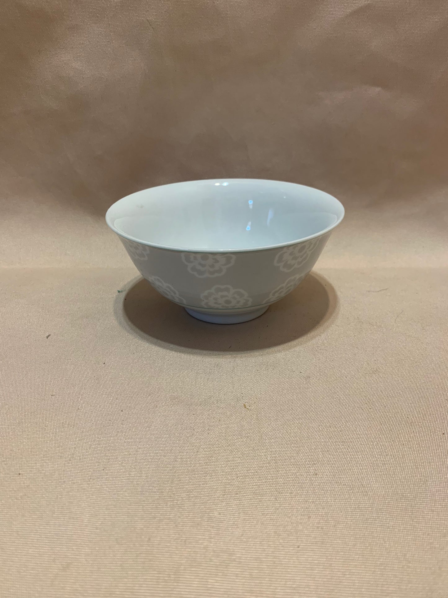 Grey and White Porcelain Bowl 250ml