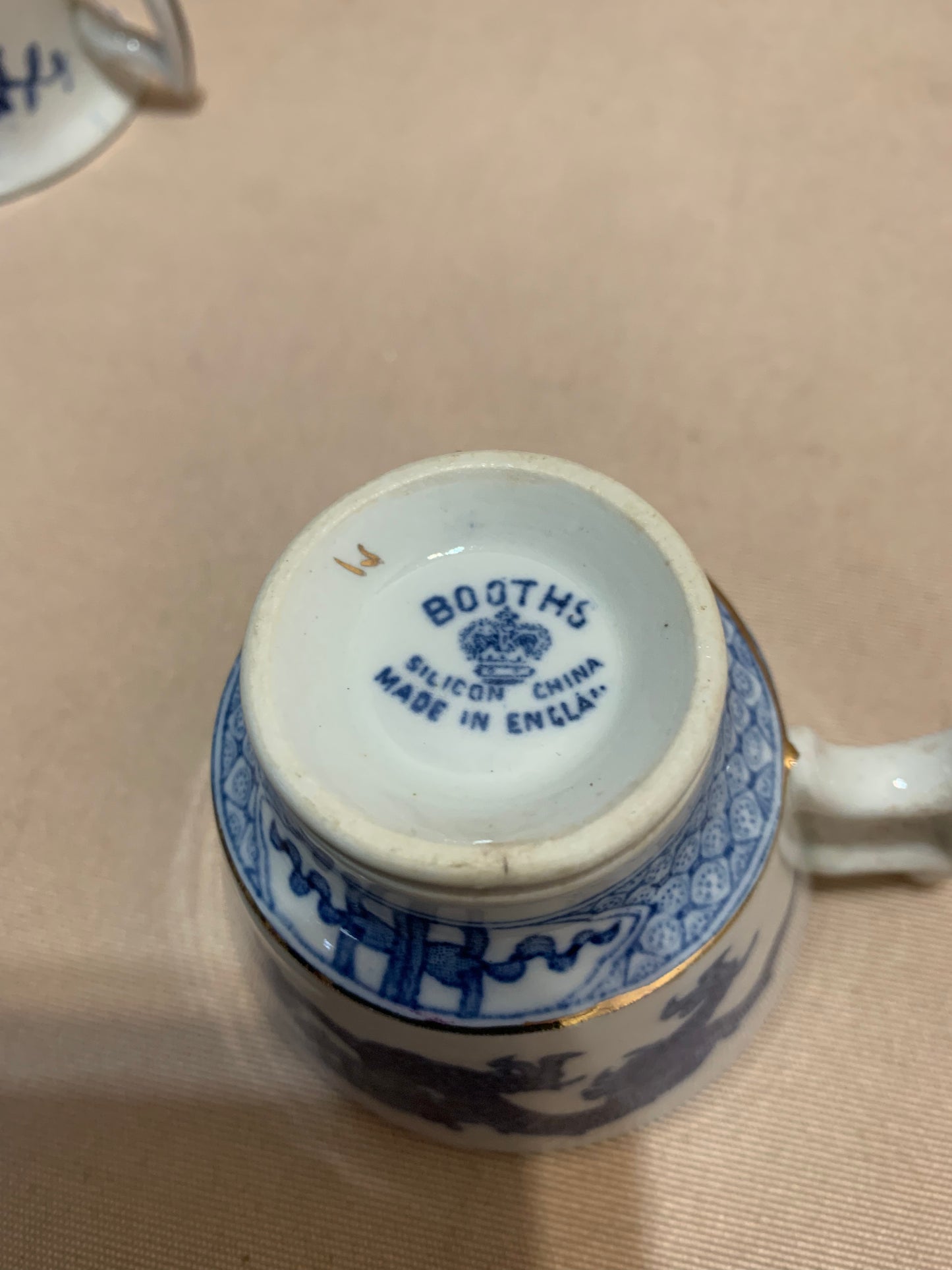 Booths Chinese Cup Made In England 150ml