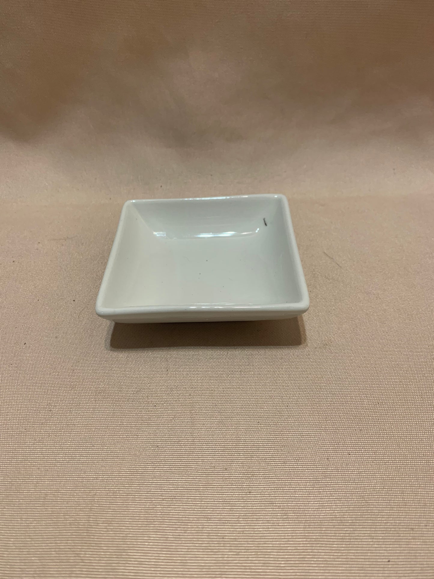 Square White Continental Dish