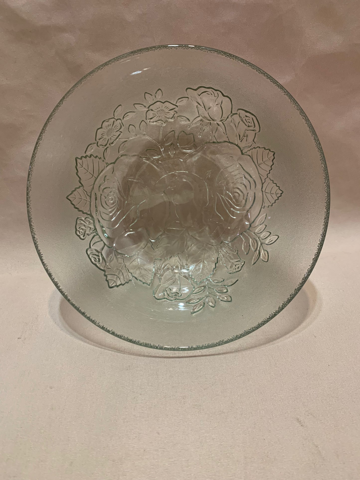 Rose Cut Glass Serving Bowl  5lt