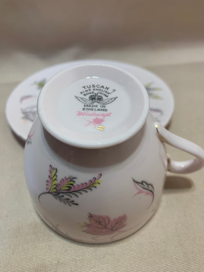 Tuscan Windswept Fine English Bone China cup and Saucer Set
