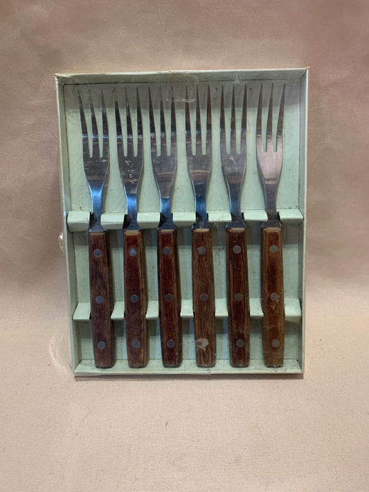 Set of 6 Steak Forks