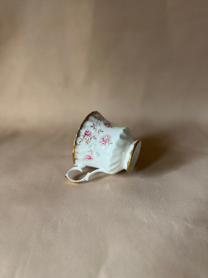 Queen Anne Harmony Rose Tea Cups