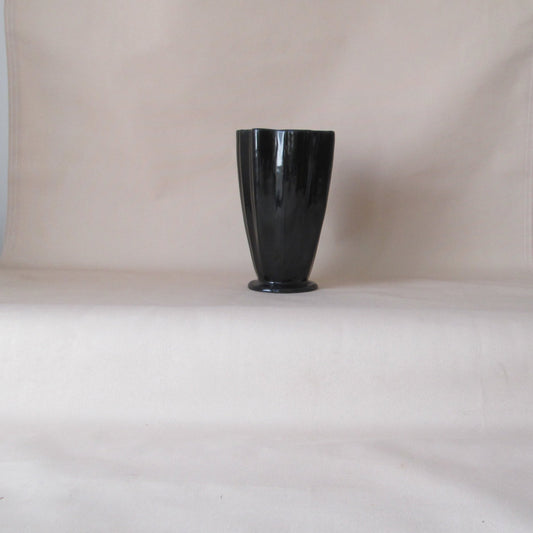 Ceramic Black Vase 23cm
