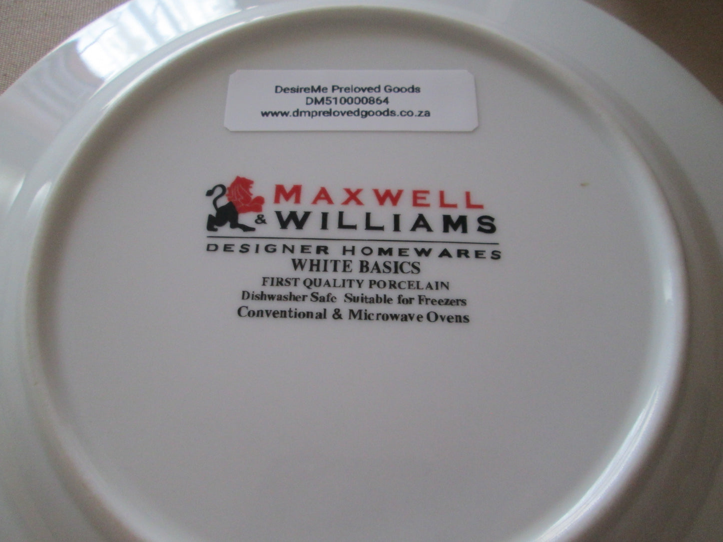 Maxwell Williams Basic White Saucers 12cm