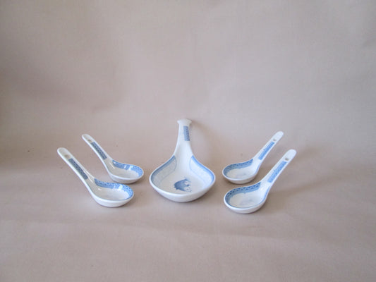 Set of 5 Chinese Spoons