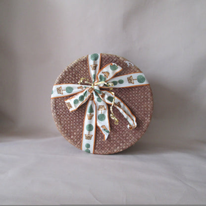 Round Vintage Storage Box