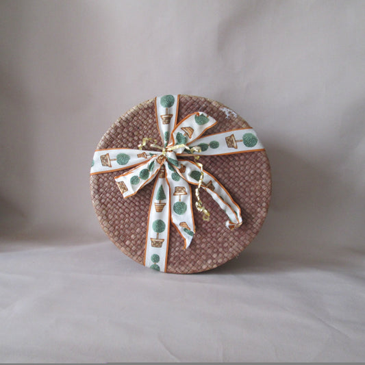 Round Vintage Storage Box