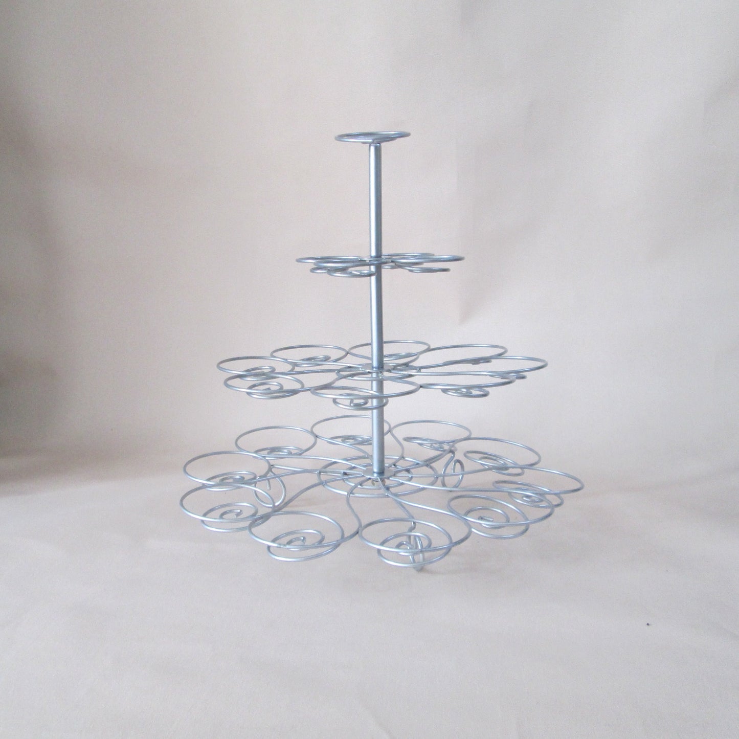 3 Tier Steel Cupcake Stand - New