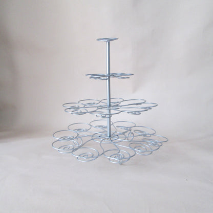 3 Tier Steel Cupcake Stand - New