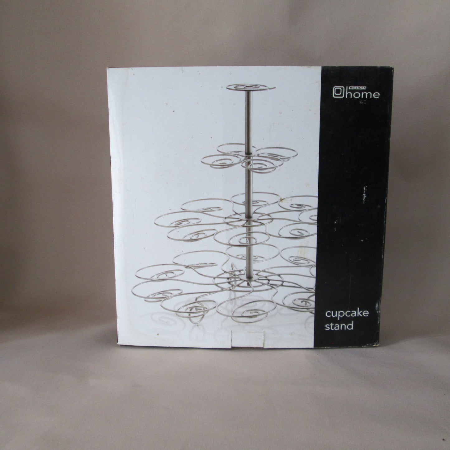 3 Tier Steel Cupcake Stand - New