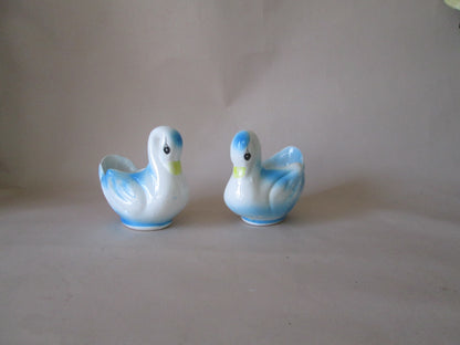Pair of Ceramic Open Back Decor Ducks