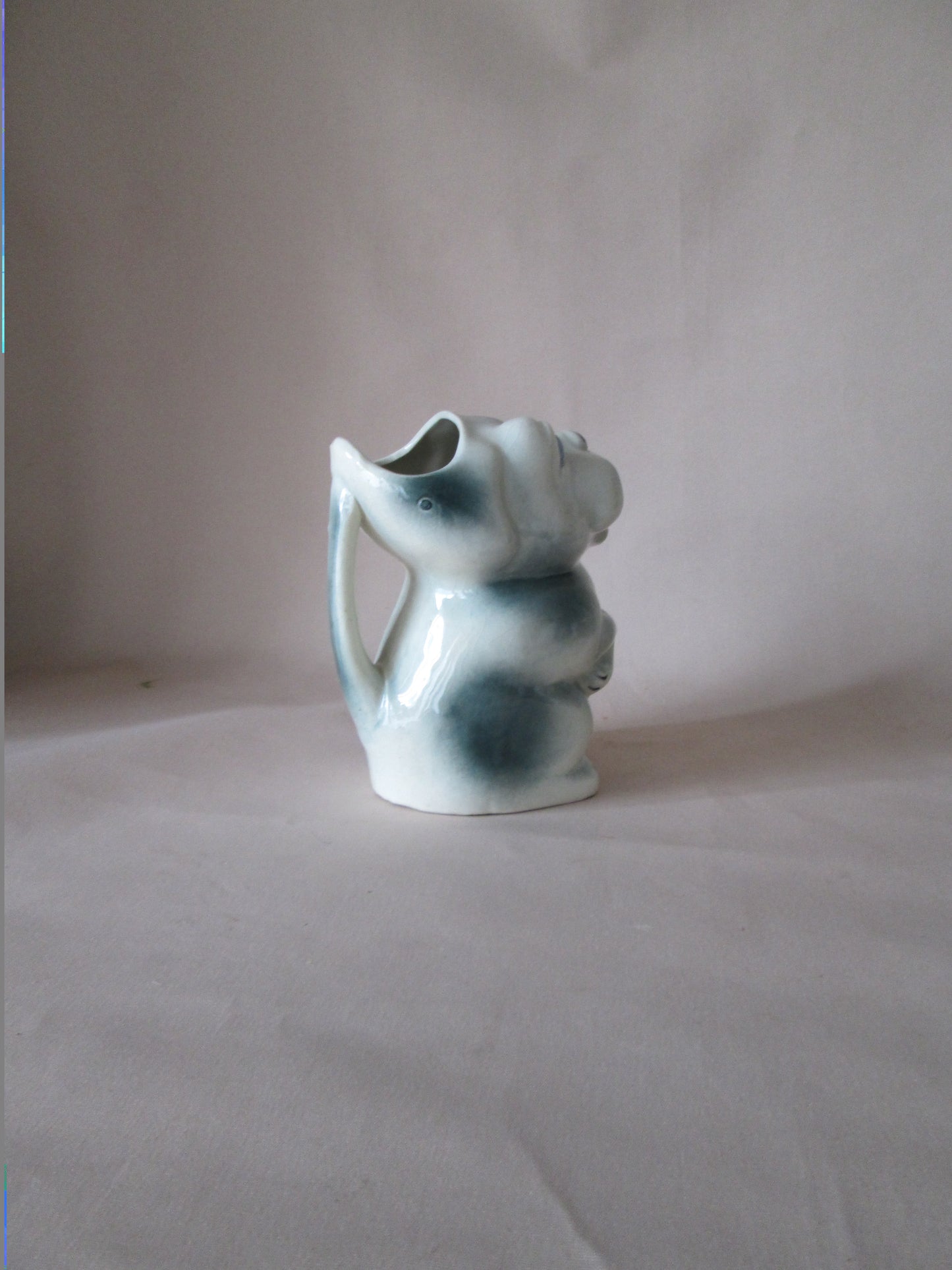 Unique Vintage Porcelain Dog Design Jug 450ml