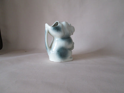 Unique Vintage Porcelain Dog Design Jug 450ml