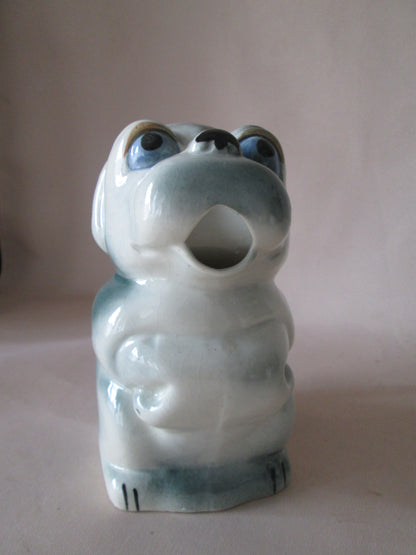 Unique Vintage Porcelain Dog Design Jug 450ml