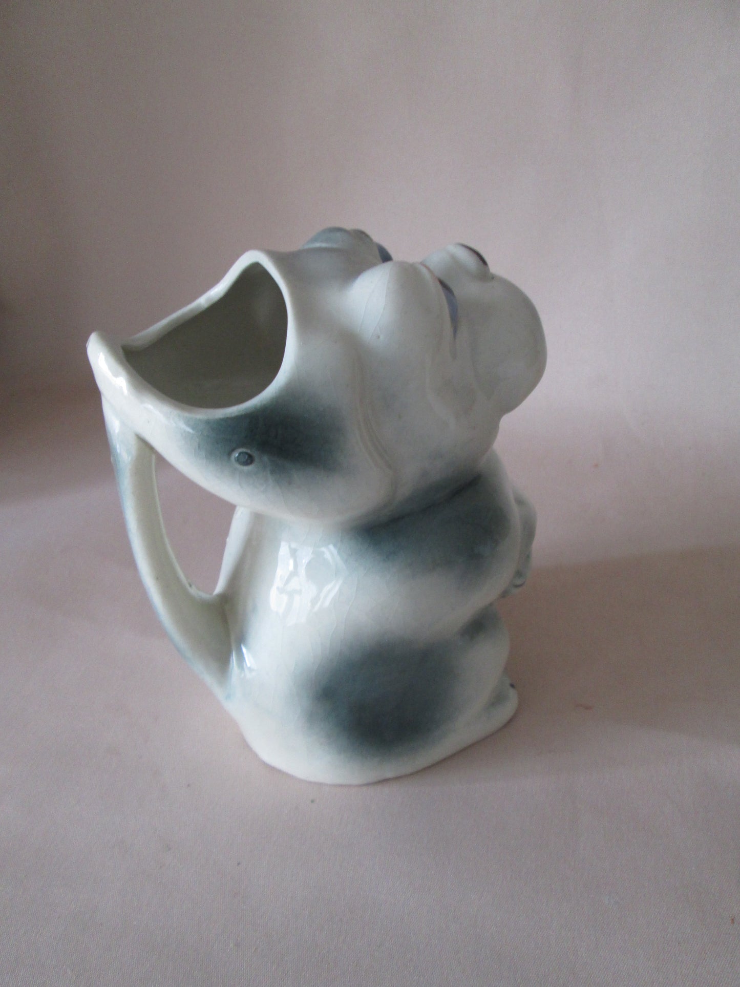 Unique Vintage Porcelain Dog Design Jug 450ml