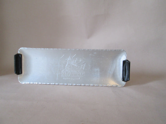 Norwegian Handicraft Metal Serving Tray