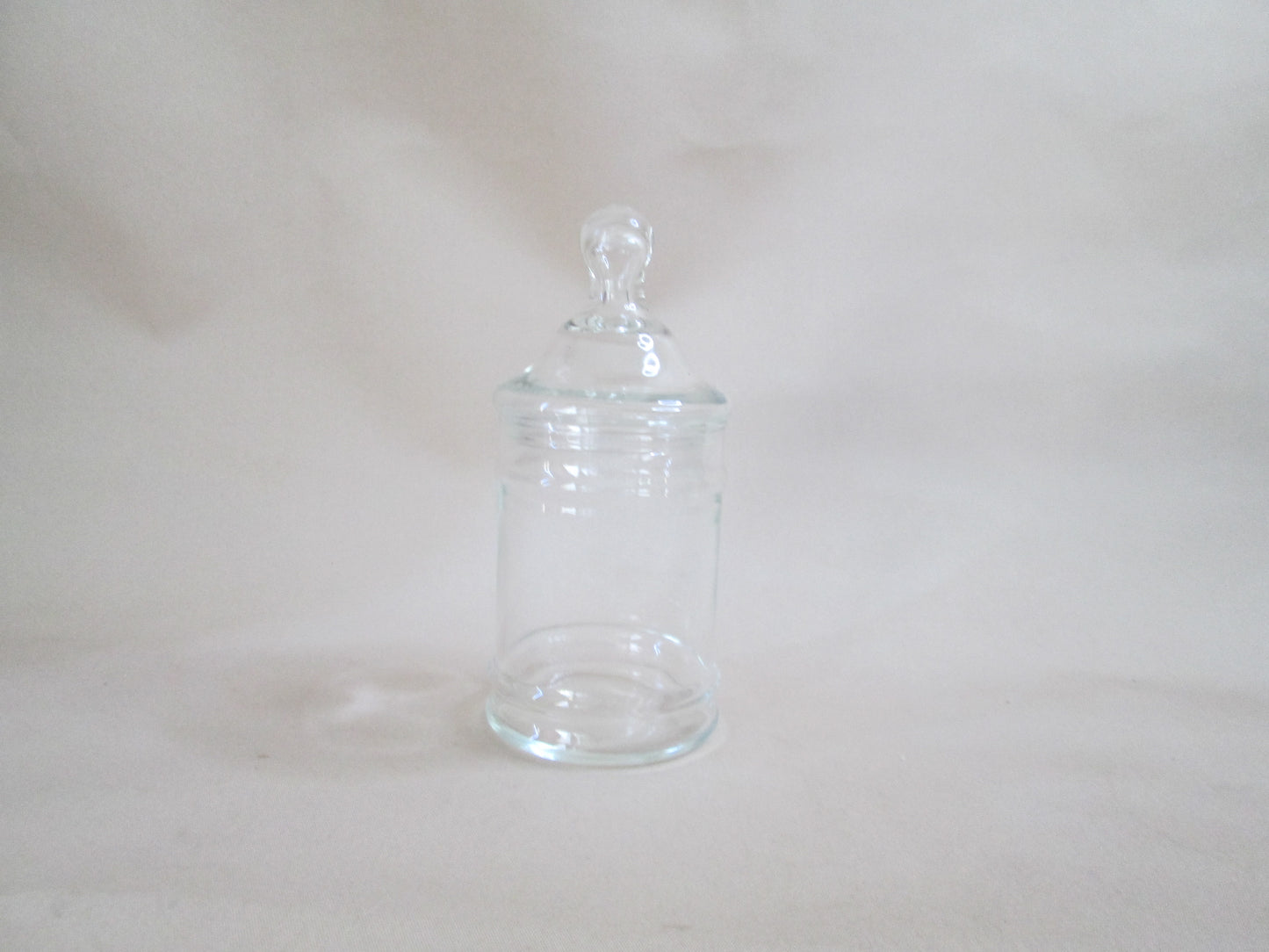 250ml Glass Cotton Ball Storage Jar / Container