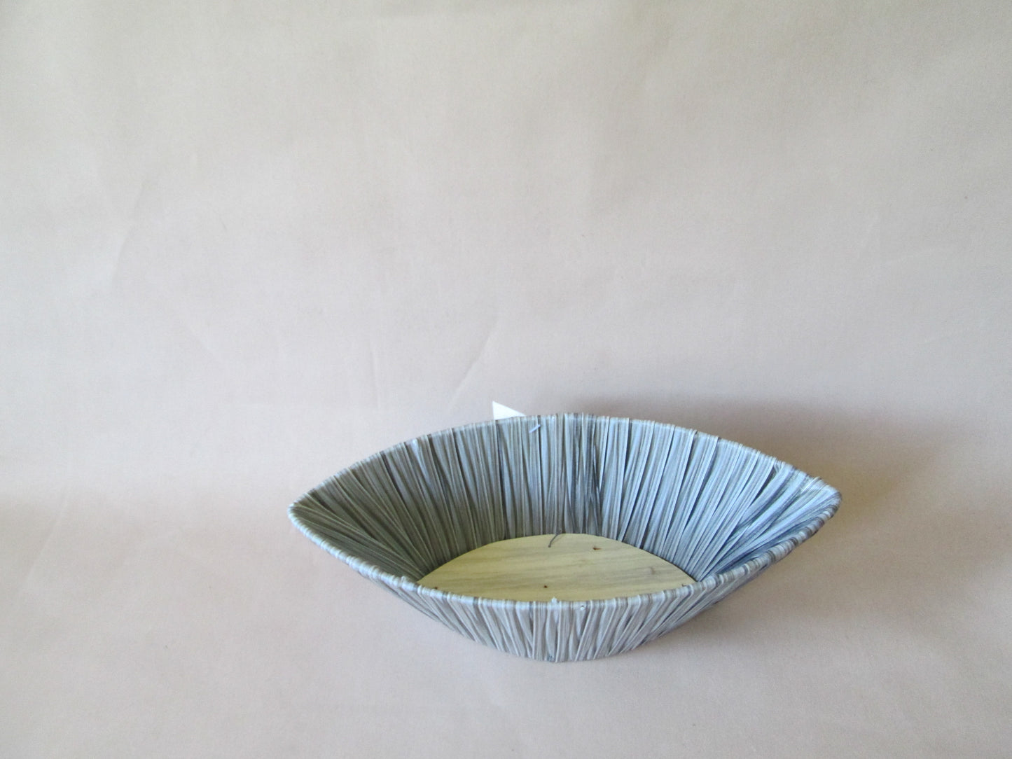 Grey Boat Shaped Decor Baskets
