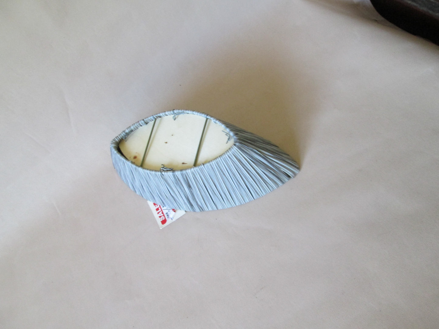 Grey Boat Shaped Decor Baskets